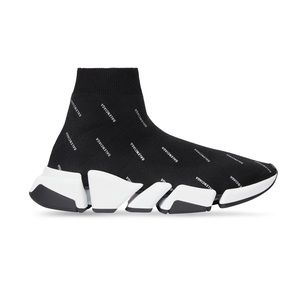 Balenciaga Speed 2.0 sneakers NWOT black logo